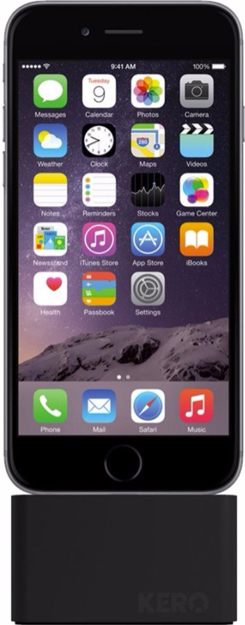 Kero Dock Apple iPhone Zwart is nooit meer leverbaar