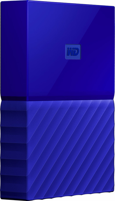 WD My Passport 3 TB Blauw is nooit meer leverbaar
