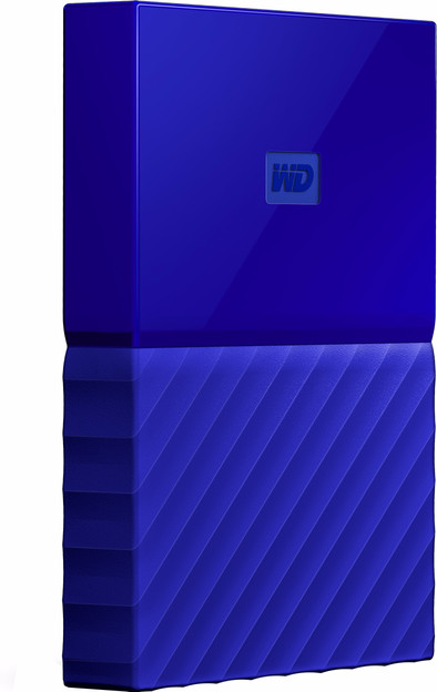 WD My Passport 1 TB Blauw is nooit meer leverbaar
