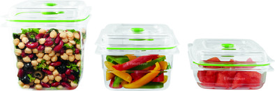 Foodsaver Fresh vershouddozen 0,8L + 1,2L +1,8L is nooit meer leverbaar