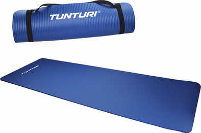 Tunturi Fitnessmat NBR Dark Blue 10 mm is nooit meer leverbaar