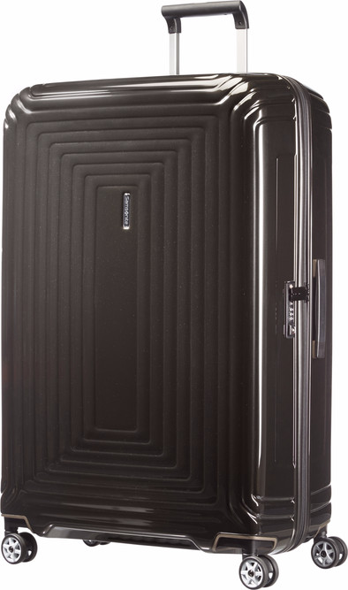 Samsonite Neopulse Spinner 81cm Metallic Black is nooit meer leverbaar