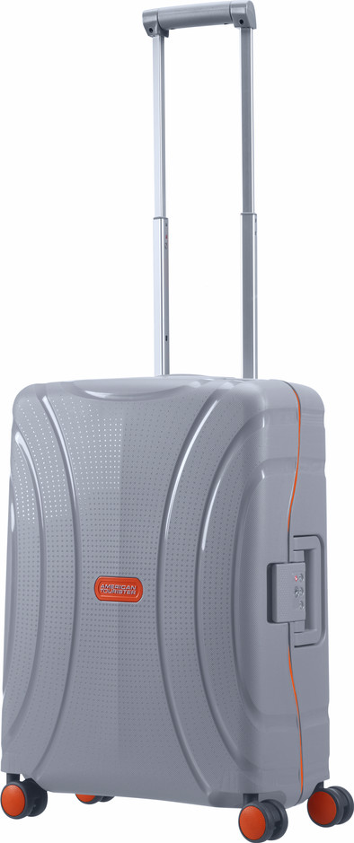 American Tourister Lock 'N' Roll Spinner 55cm Volt Grey is nooit meer leverbaar