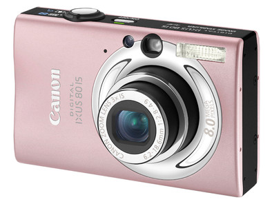 Canon IXUS 80 IS Candy Pink | Coolblue | Compactcamera's