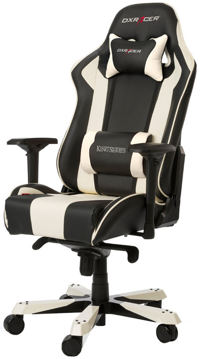DXRacer KING Gaming Chair Zwart&#x2F;Wit is nooit meer leverbaar
