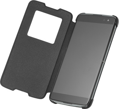 Blackberry DTEK60 Smart Book Case Zwart is nooit meer leverbaar