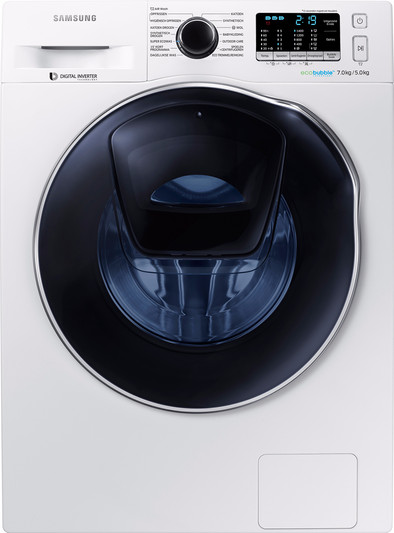 Samsung WD70K5400OW AddWash is no longer available