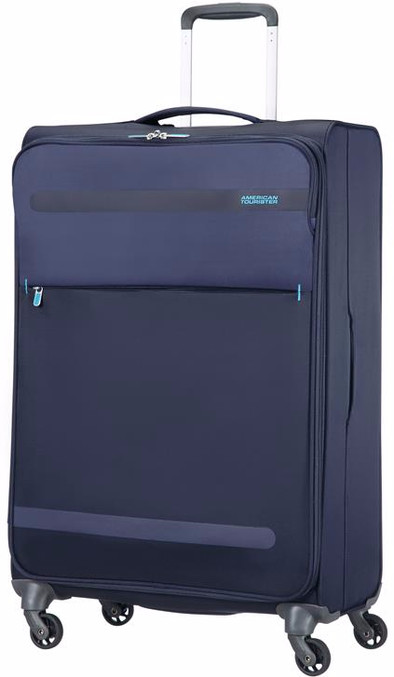 American Tourister Herolite Super Light Spinner 74 cm Midnight Blue is nooit meer leverbaar
