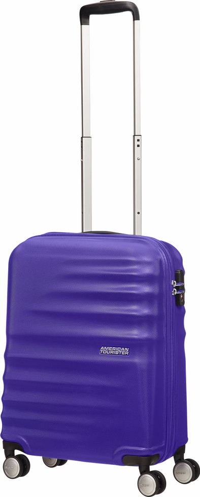 American Tourister WaveBreaker Spinner 55cm Nautical Blue is nooit meer leverbaar