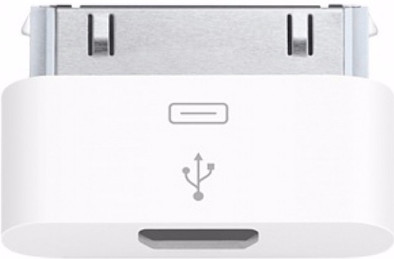 Apple iPhone 30 Pin to micro USB adapter is nooit meer leverbaar