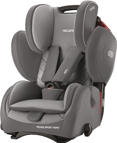Recaro Young Sport Hero Aluminium Grey is nooit meer leverbaar