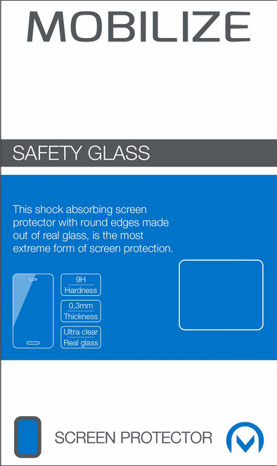Mobilize Full Glass Screenprotector Apple iPhone 7&#x2F;8 Wit is nooit meer leverbaar