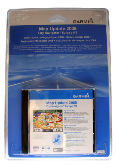 Garmin City Navigator RMU update is nooit meer leverbaar