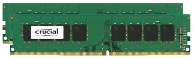 Crucial Standard 16 GB DIMM DDR4-2400 2 x 8 GB is nooit meer leverbaar