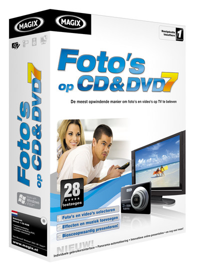 Magix Foto's Op CD &amp; DVD 7 is nooit meer leverbaar