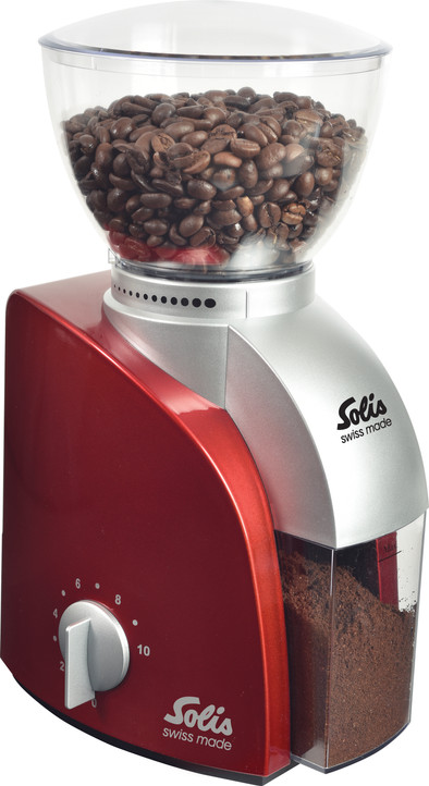 Le produit Solis Scala 166 Moulin à Café Rouge ne sera plus jamais disponible