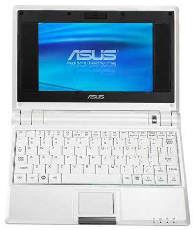 Asus Eee PC 4G NL Wit Qwerty is nooit meer leverbaar