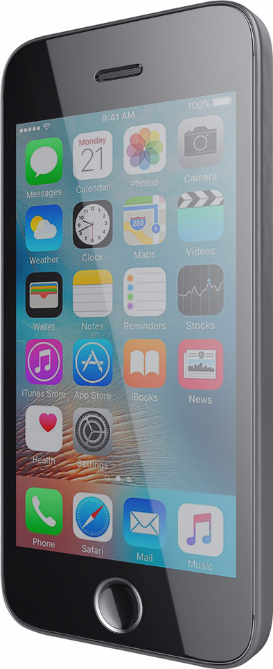 BeHello Soft Touch Gel Case Apple iPhone 5/5S/SE Zilver is nooit meer leverbaar