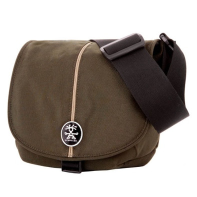 Crumpler Pretty Boy 3000 Black Olive / Beige is nooit meer leverbaar