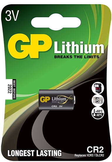 GP CR2 Photo Lithium is nooit meer leverbaar