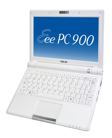 Asus Eee PC 900 White 16GB is nooit meer leverbaar