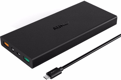 Aukey PB-T9 Quick Charge Power Bank 16,000mAh Black Coolblue
