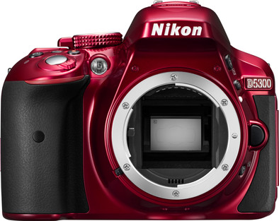 Nikon D5300 body rood is nooit meer leverbaar