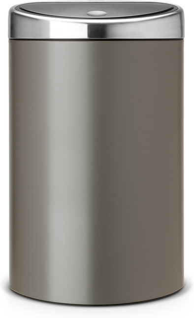 Brabantia Touch Bin 40 Liter Platinum is nooit meer leverbaar