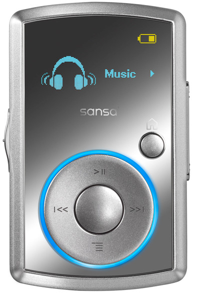 Sandisk Sansa Clip FM 8 GB Silver is nooit meer leverbaar