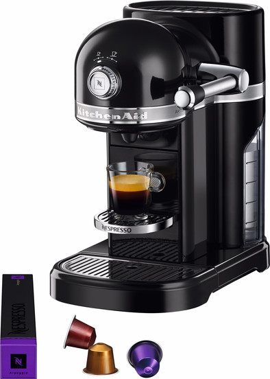 KitchenAid Nespresso 5KES0503 Onyx Zwart is nooit meer leverbaar