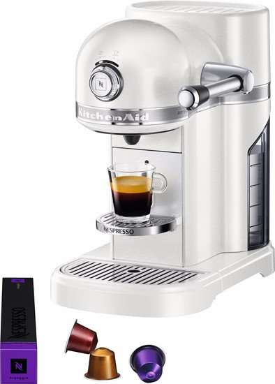 KitchenAid Nespresso 5KES0503 Wit is nooit meer leverbaar