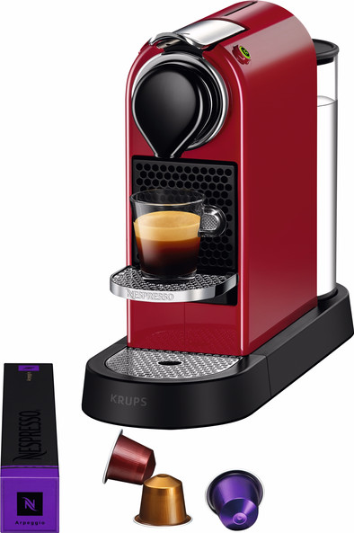 Krups Nespresso Citiz Cherry Red XN7405NL is nooit meer leverbaar