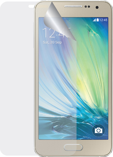 Azuri Samsung Galaxy A3 Screenprotector Plastic Duo Pack is nooit meer leverbaar