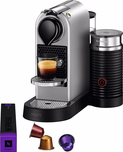 Krups Nespresso Citiz &amp; Milk Zilver XN760B is nooit meer leverbaar