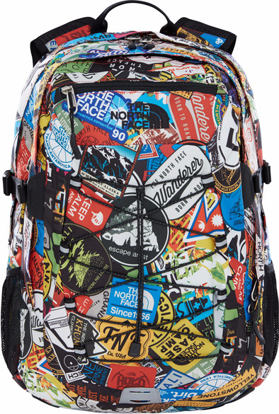 North face sticker bomb store