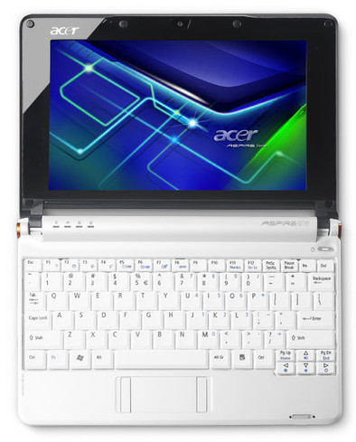 Acer Aspire One A150-Bw Wit XP is nooit meer leverbaar