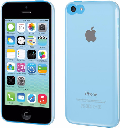 Muvit Crystal Apple iPhone 5C Back Cover Transparant is nooit meer leverbaar