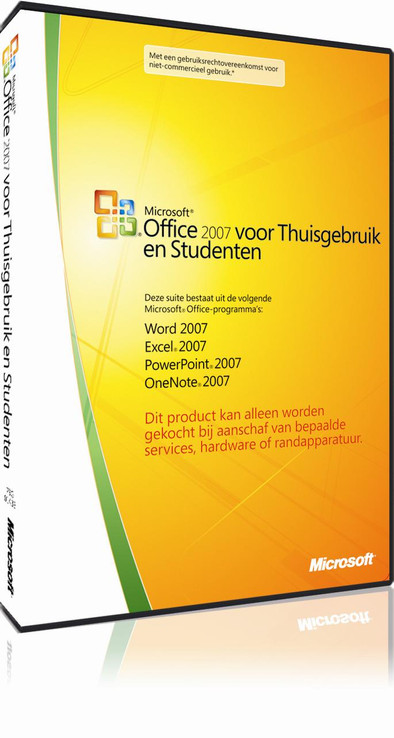 Microsoft Office Home &amp; Student 2007 NL is nooit meer leverbaar