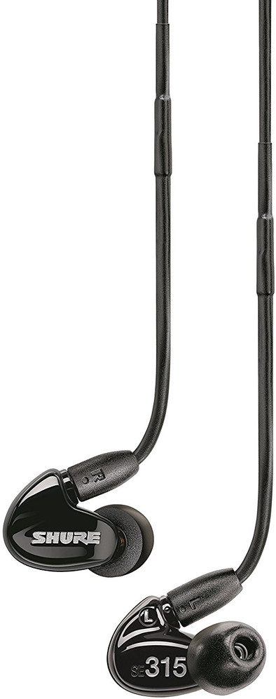 Shure SE315 Zwart is nooit meer leverbaar