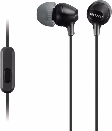 Sony MDR-EX15AP Zwart is nooit meer leverbaar