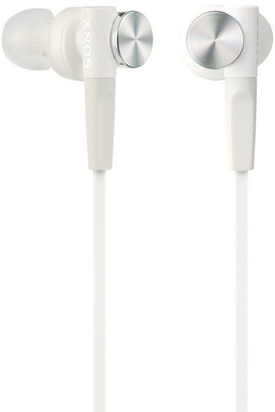 Sony MDR-XB50AP White Coolblue Earbuds - Main Image