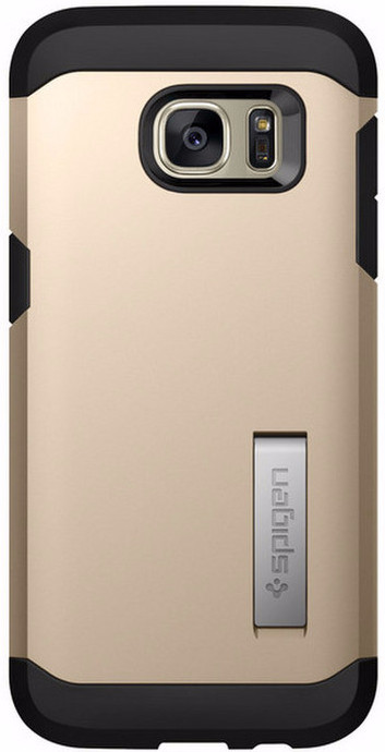 Spigen Tough Armor Samsung Galaxy S7 Edge Goud is nooit meer leverbaar
