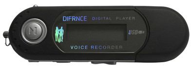 Difrnce MP851 4GB Zwart is nooit meer leverbaar