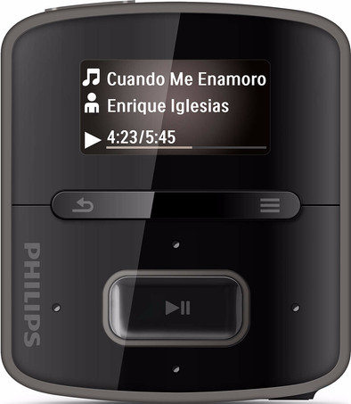 Philips GoGear Raga 4GB Zwart is nooit meer leverbaar