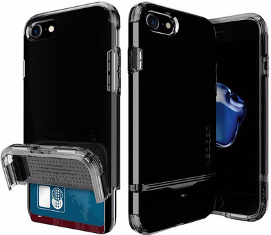 Spigen Flip Armor Apple iPhone 7/8 Back Cover Zwart is nooit meer leverbaar
