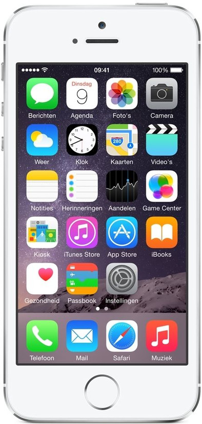 Refurbished Apple iPhone 5S 64GB Zilver (1 jaar garantie) is nooit meer leverbaar