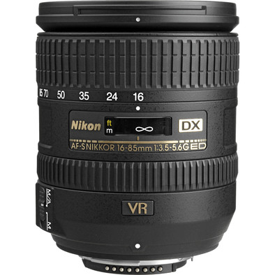Nikon AF-S 16-85mm f/3.5-5.6G ED VR DX is nooit meer leverbaar