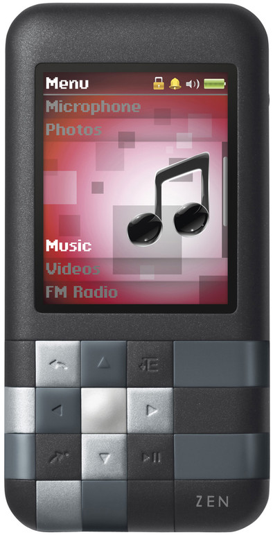 Creative Zen Mozaic 16 GB Black is nooit meer leverbaar