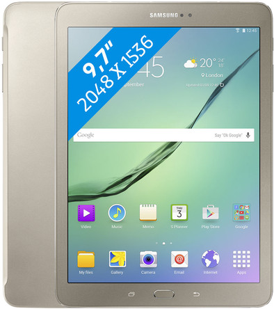 Samsung Galaxy Tab S2 9,7 inch 32GB Goud 2016 is nooit meer leverbaar