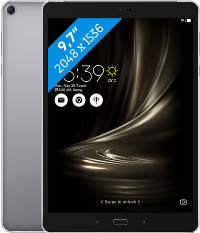タブレット ASUS - ASUS ZenPad 3S 10 (Z500M) Asus ZenPad 3S Z500M Zwart | Coolblue | Tablets